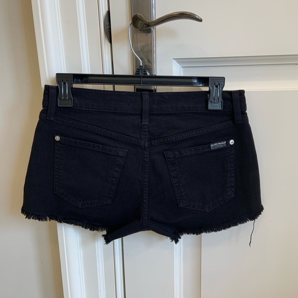 7 For All Mankind cutoff jean shorts - Picture 2 of 4